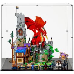 Display Case for LEGO® Dungeons & Dragons™: Red Dragon's Tale 21348